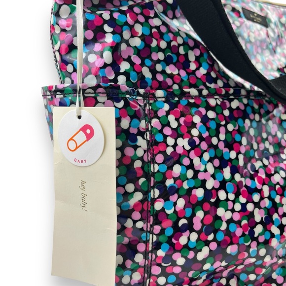 NWT Kate Spade Daycation Serena Baby Bag Dance Party Dot Multi Unisex Boy Girl - Picture 8 of 11
